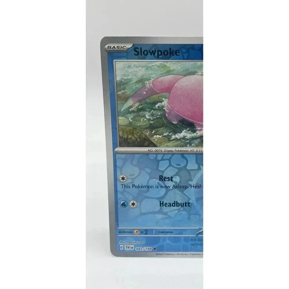 Slowpoke‎ 042/198 Scarlet & Violet Pokemon TCG Reverse Holo Mint Unplayed